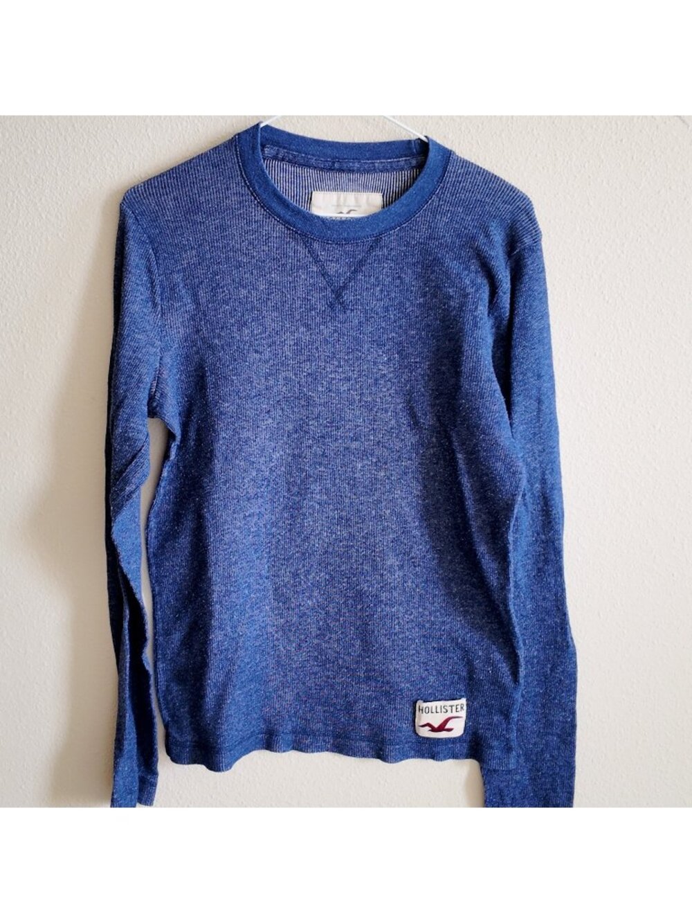 Vintage Hollister blue pullover sweater size medium